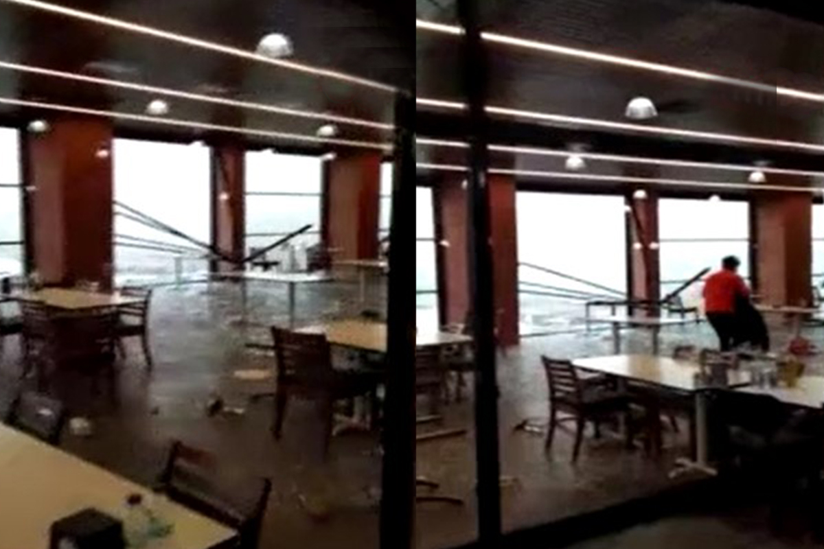 Fırtına İstanbul'u yıktı geçti